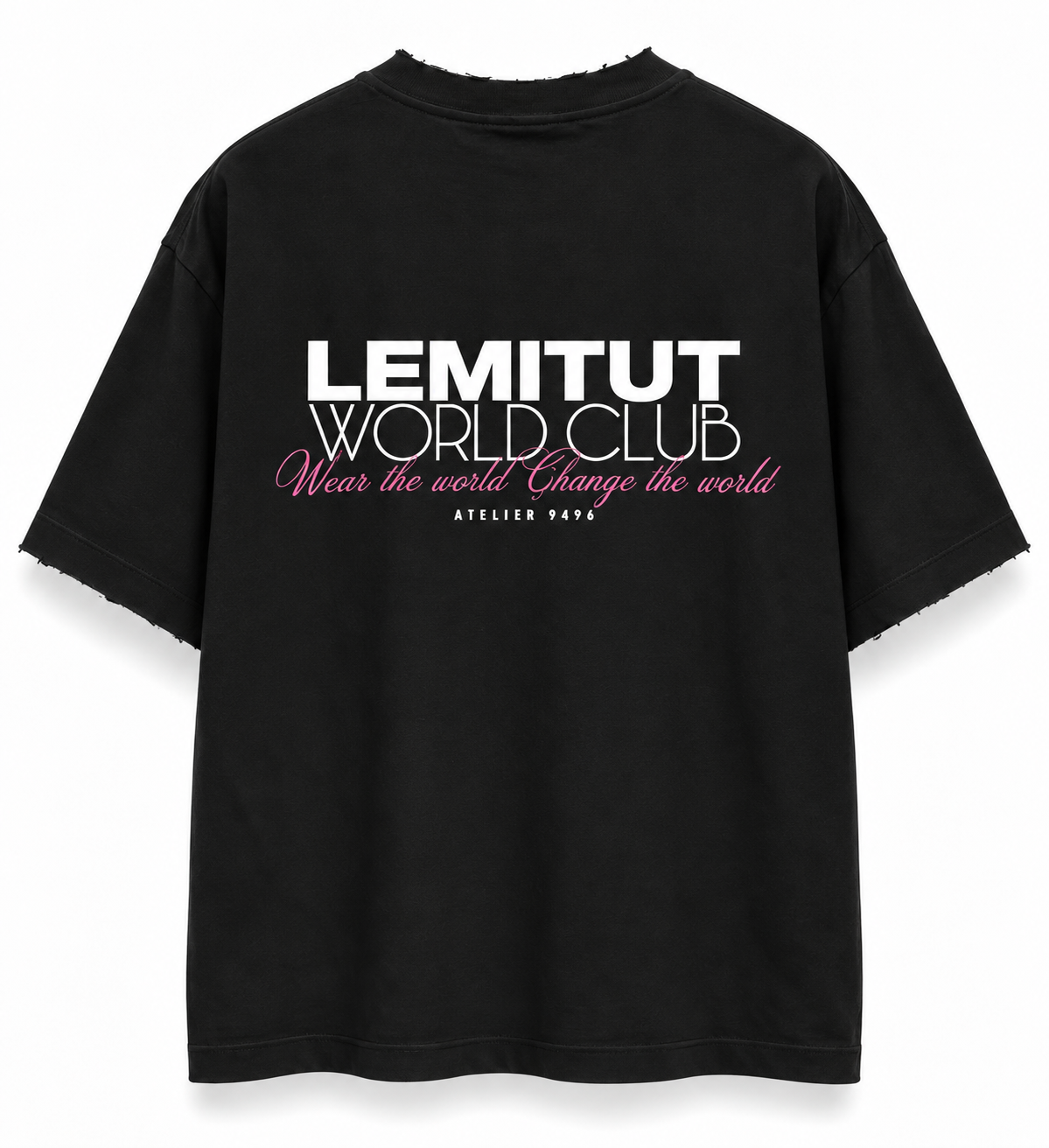 LEMITUT - WORLD CLUB SHIRT BLACK