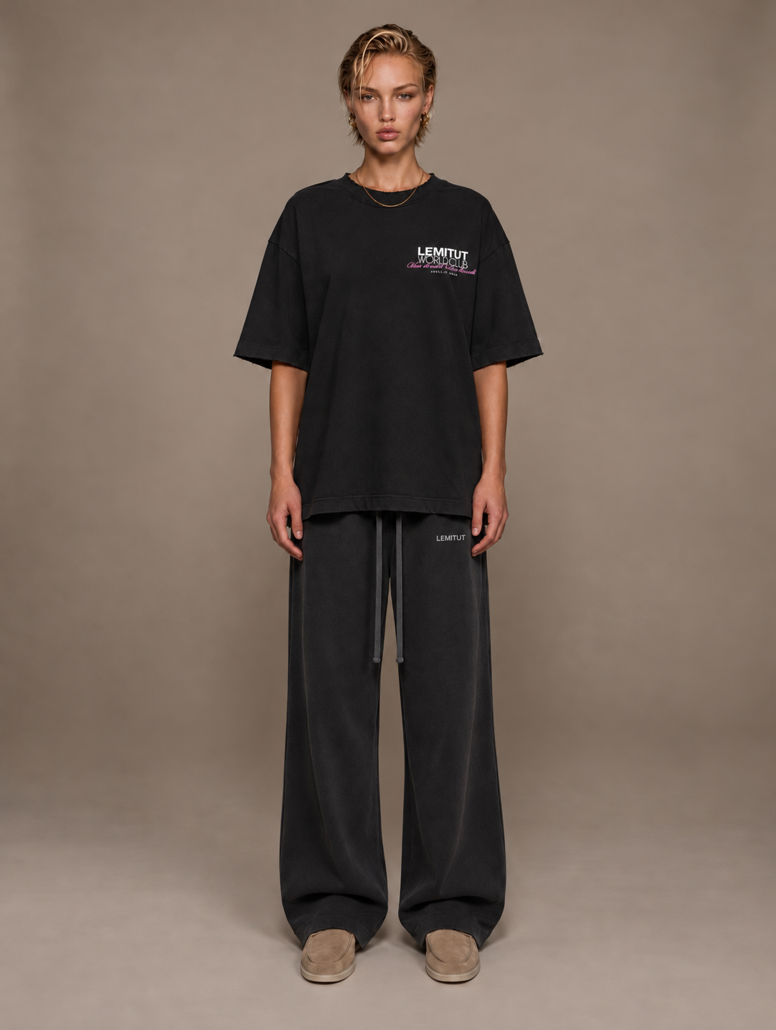 LEMITUT - WORLD CLUB SHIRT BLACK